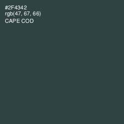 #2F4342 - Cape Cod Color Image